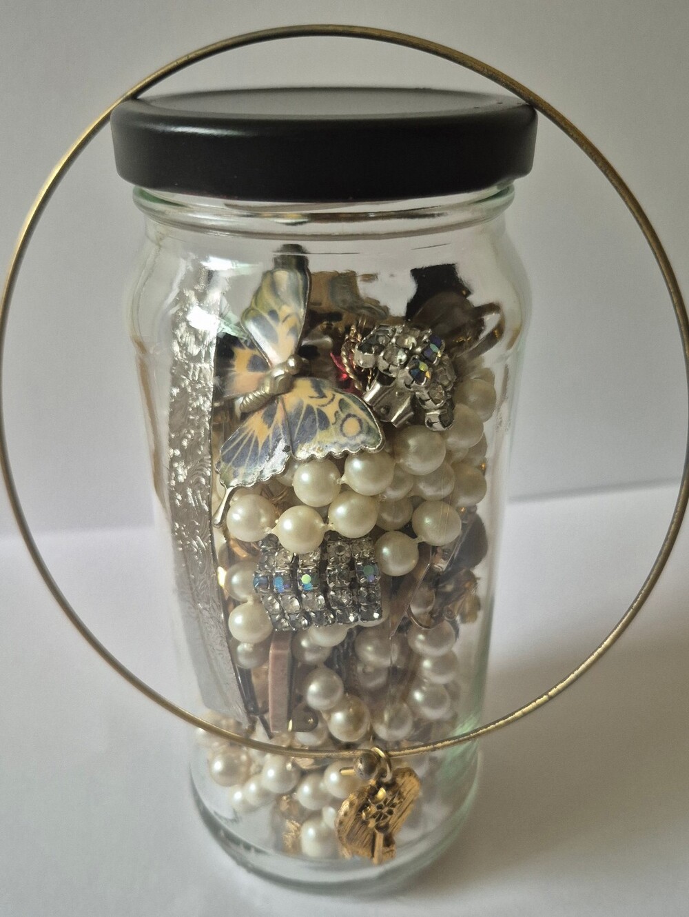 Mystery Jewelry Jar - Gothic Celestial Whismy Theme
